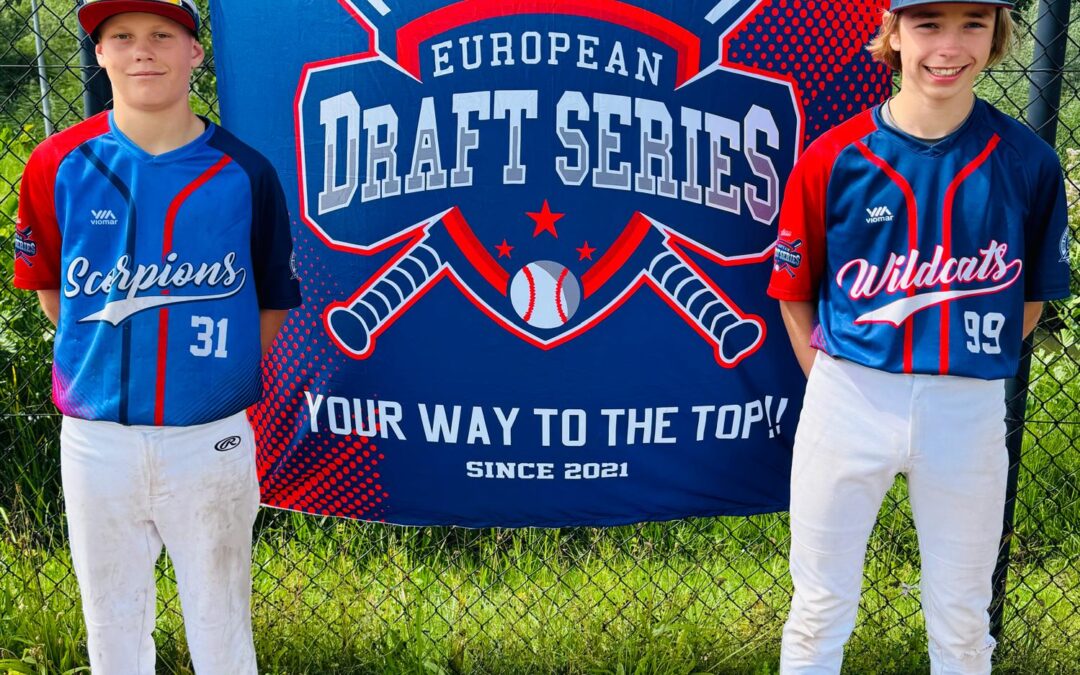 89ers-U15-Spieler Bennet und Jonathan nehmen an der European Draft Series in Rotterdam teil